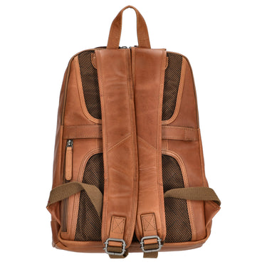 The Chesterfield Brand Detroit - Rucksack 16" 39 cm (cognac) - Ansicht 4