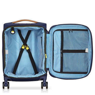 Delsey Paris Montmartre 3 - 4-Rollen-Kabinentrolley S 55 cm erw. (marineblau) - Ansicht 5
