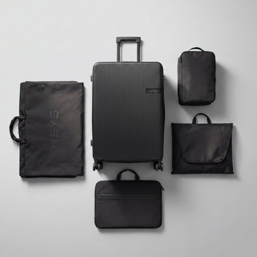 Heys Nexus - 4-Rollen-Trolley Set 2tlg. L/S (black) - Ansicht 2