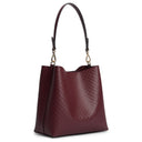 Tommy Hilfiger Icon Shoulder Bag Mono - Schultertasche 26 cm (oxblood)
