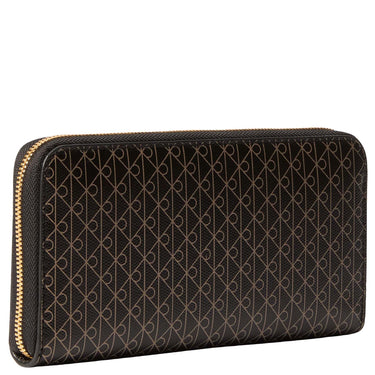 Calvin Klein Emblem AOP Long Zip - Geldbörse 4cc 19 cm (black aop) - Ansicht 3