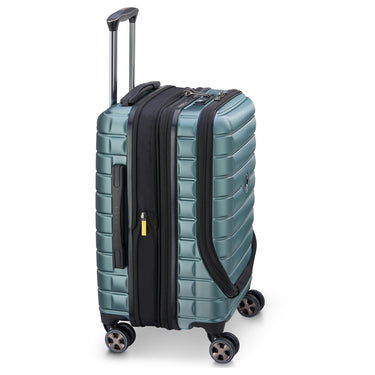 Delsey Paris Shadow 5.0 - 4-Rollen-Kabinentrolley mit Vortasche S 55 cm erw. USB (gruen) - Ansicht 4