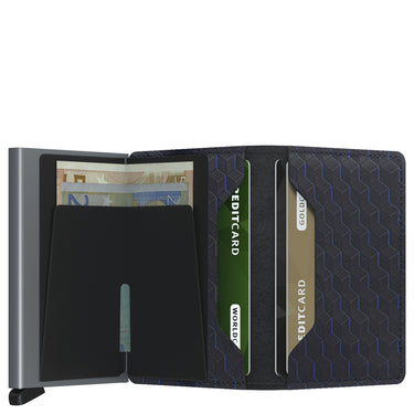 Secrid Slimwallet Optical - Kreditkartenetui 6cc 10.2 cm RFID (black-titanium)