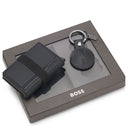 BOSS Men GB Secrid & Tracer Tag - Kreditkartenetui mit Tracer-Tag-Halter 10 cm (black)