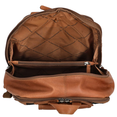 The Chesterfield Brand Detroit - Rucksack 16" 39 cm (cognac) - Ansicht 6