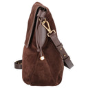Coccinelle Lidia Suede Bim - Umhängetasche 40 cm (brunette/brunet) - Ansicht 3