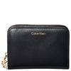 Calvin Klein Medium Flap Zip - Wallet 6cc 11 cm (black)