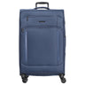 D&N Travel Line 9804 - 4-Rollen-Trolley L 78 cm erw. (dark blue)