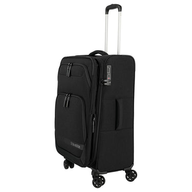 Travelite Kick Off - 4-Rollen-Trolley M 67 cm erw. (black) - Ansicht 7