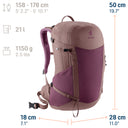 Deuter Futura 21 SL (cassis-ashrose)