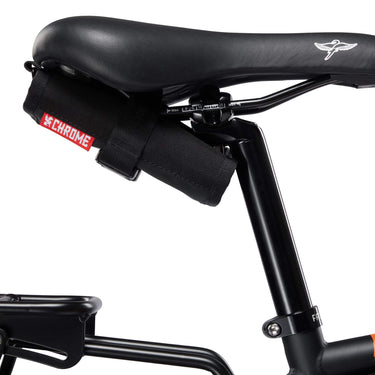Chrome Doubletrack Bike Saddle Roll - Satteltasche 16 cm (black) - Markenkoffer