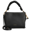 Coccinelle Boheme Grana Double - Handtasche S 23 cm (noir/cognac)