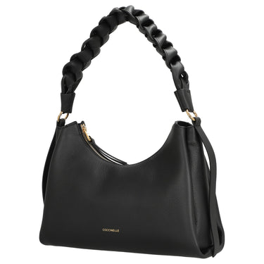 Coccinelle Boheme Grana Double - Henkeltasche S 30 cm (noir/cognac) - Ansicht 2