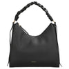 Coccinelle Boheme Grana Double - Sac bandoulière M 34 cm (noir/cognac)