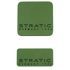 Stratic BUZZ - Ersatz-Logoplatten-Set Vorder- und Rückseite (green)