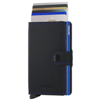 Secrid Matte Miniwallet - Geldbörse RFID 6.5 cm (black-blue) - Ansicht 3