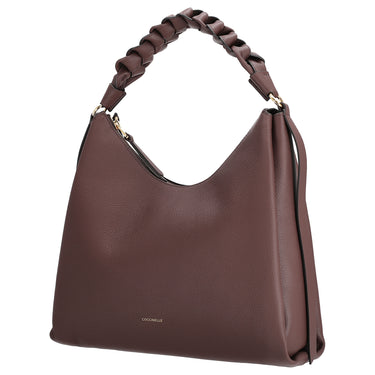 Coccinelle Boheme Grana Double - Schultertasche M 34 cm (berry/winter rose) - Ansicht 2
