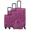 Travelite Corsiica - 4-Rollen-Trolley Set 4tlg. erw. (pink) - Ansicht 2