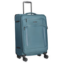 D&N Travel Line 9804 - 4-Rollen-Trolley M 68 cm erw. (petrol) - Ansicht 5