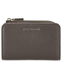 Coccinelle Metallic Soft - Geldbörse 6cc 13 cm (fango)