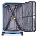 Delsey Paris Securitime - 4-Rollen-Trolley L 75,5 cm erw. (lavendelblau) - Ansicht 6