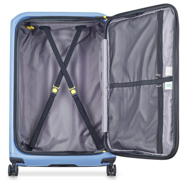 Delsey Paris Securitime - 4-Rollen-Trolley L 75,5 cm erw. (lavendelblau) - Ansicht 6