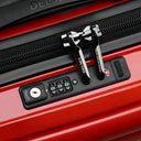 Delsey Paris Shadow 5.0 - 4-Rollen-Kabinentrolley Slim Line USB 55 cm (rot) - Ansicht 7