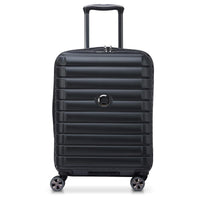 Delsey Paris Shadow 5.0 - 4-Rollen-Kabinentrolley Slim Line USB 55 cm (schwarz)