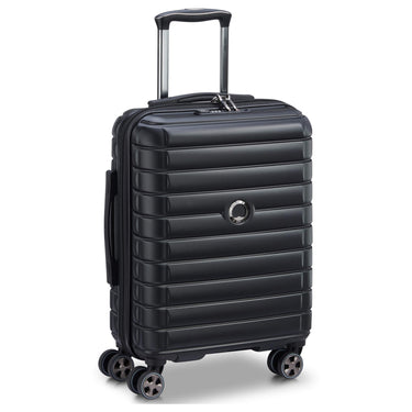 Delsey Paris Shadow 5.0 - 4-Rollen-Kabinentrolley Slim Line USB 55 cm (schwarz) - Ansicht 2