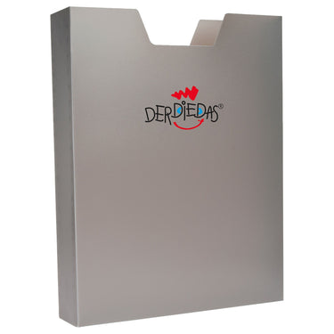 DerDieDas ErgoFlex Exklusiv LED - Schulranzen Set 5tlg. 800g (Rainbow Star) - Markenkoffer