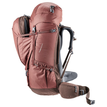 Deuter Voyager 60+10 SL - Women's Reiserucksack 13" 80 cm (caspia-raisin) - Ansicht 2