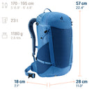 Deuter Futura 23 - Wanderrucksack 57 cm (nightblue-baltic) - Ansicht 12