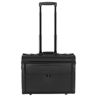 D&N Business - 2-Rollen Pilotenkoffer 48 cm PU (schwarz)