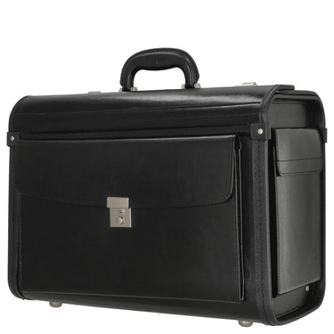 D&N Business - Pilotenkoffer 46 cm Leder (schwarz) - Ansicht 2