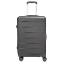 D&N Travel Line 2900 - 4 - Rollen - Trolley M 65 cm (grau) - Markenkoffer