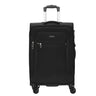 D&N Travel Line 6404 - 4 - Rollen - Trolley M 68 cm (schwarz) - Markenkoffer