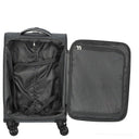 D&N Travel Line 9204 - 4-Rollen-Kabinentrolley S 55 cm (grau) - Ansicht 6