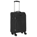 D&N Travel Line 9204 - 4-Rollen-Kabinentrolley S 55 cm (schwarz) - Ansicht 5