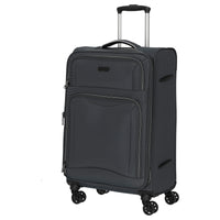 D&N Travel Line 9204 - 4-Rollen-Trolley M 66 cm erw. (grau) - Ansicht 2