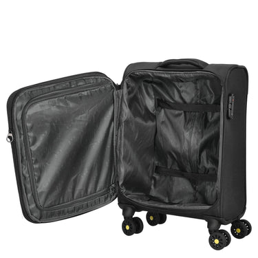 D&N Travel Line 9704 - 4-Rollen-Kabinentrolley S 55 cm (black) - Ansicht 6