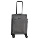 D&N Travel Line 9704 - 4-Rollen-Kabinentrolley S 55 cm (grey)