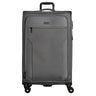 D&N Travel Line 9704 - 4-Rollen-Trolley L 78 cm erw. (grey)