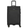 D&N Travel Line 9704 - 4-Wheel Trolley M 68 cm expandable (black)