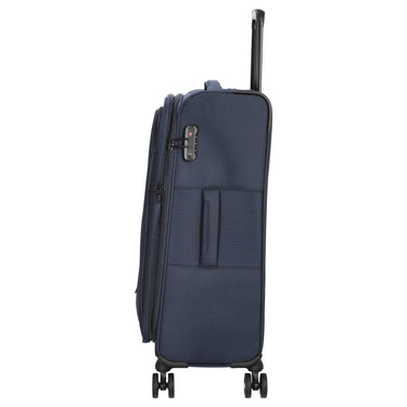 D&N Travel Line 9704 - 4-Rollen-Trolley M 68 cm erw. (dark blue) - Ansicht 3