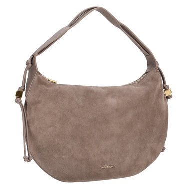 Coccinelle Thess Suede Bim - Schultertasche 38 cm (warm taupe) - Ansicht 5