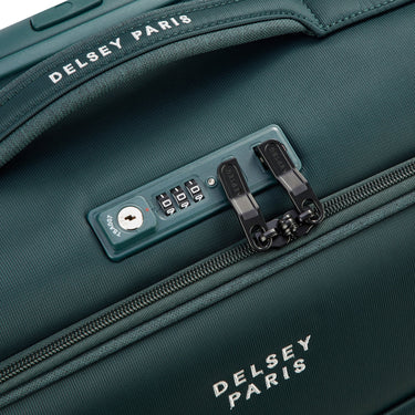 Delsey Paris Brochant 3 - 4-Rollen-Kabinentrolley Slim S 55 cm (tannengrün) - Ansicht 5