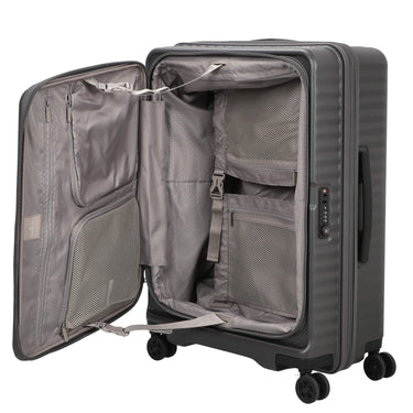 Echolac Celestra FA - 4 - Rollen - Trolley M 65 cm erw. (dark grey +) - Markenkoffer