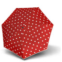 Knirps T.020 Small Manual - Taschenschirm Regenschirm (dot art red)