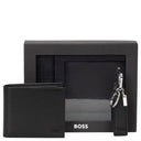 BOSS Men Derwil GB Geschenkset - Geldbörse 4cc und Schlüsselring 11 cm (black)