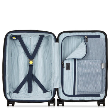 Delsey Paris Cadence - 4-Rollen-Kabinentrolley S 55 cm erw. (tief schwarz) - Ansicht 3